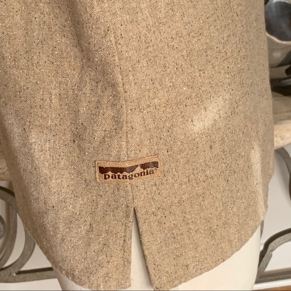PATAGONIA Vintage Wool Blend Button Down Shirt EUC - Picture 5 of 11